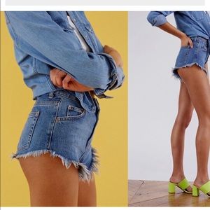 Jean shorts
